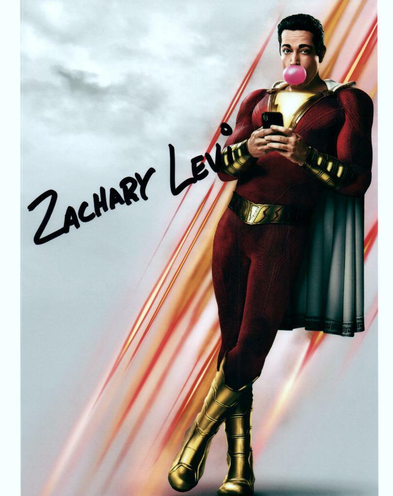 Zachary Levi signed 8x10 Photo Poster painting autograph Picture autographed with COA