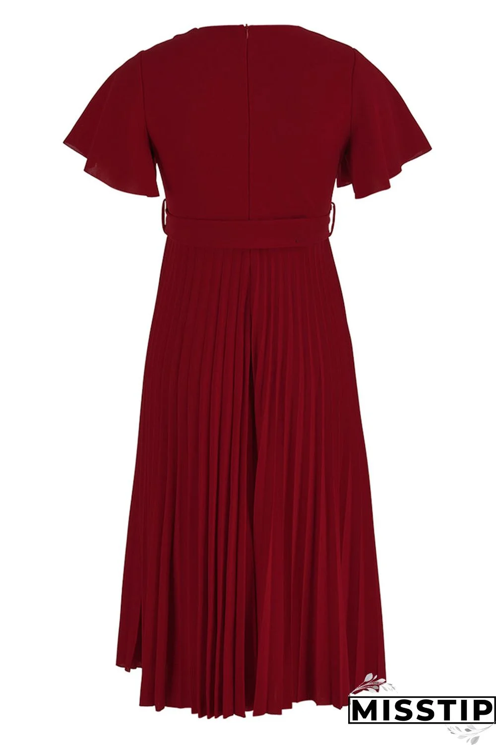 Black Casual Elegant Solid Patchwork Fold O Neck A Line Dresses