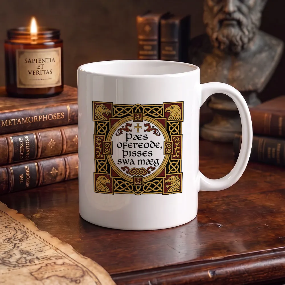 This Too Shall Pass Old English Deor Poem Mug