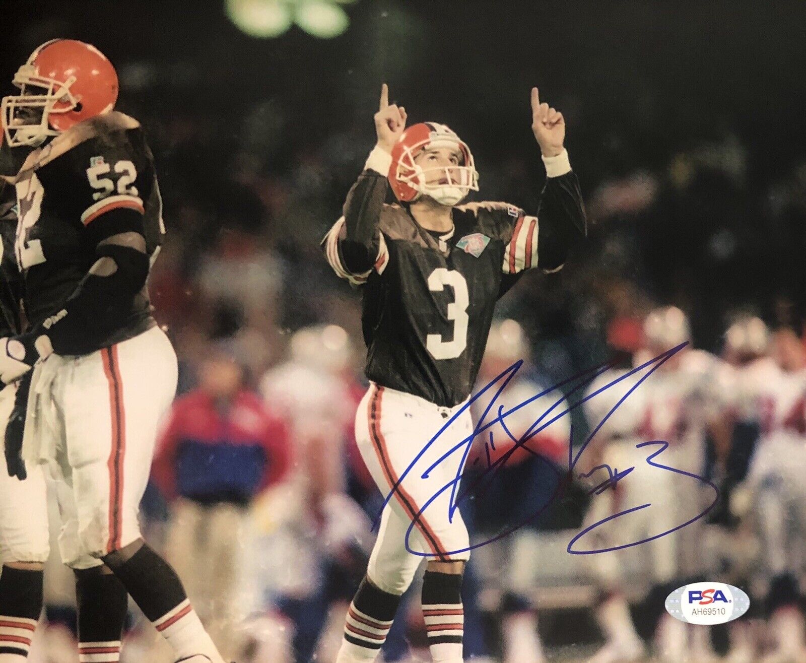 Matt Stover Signed Autographed Cleveland Browns 8x10 Photo Poster painting Psa/Dna