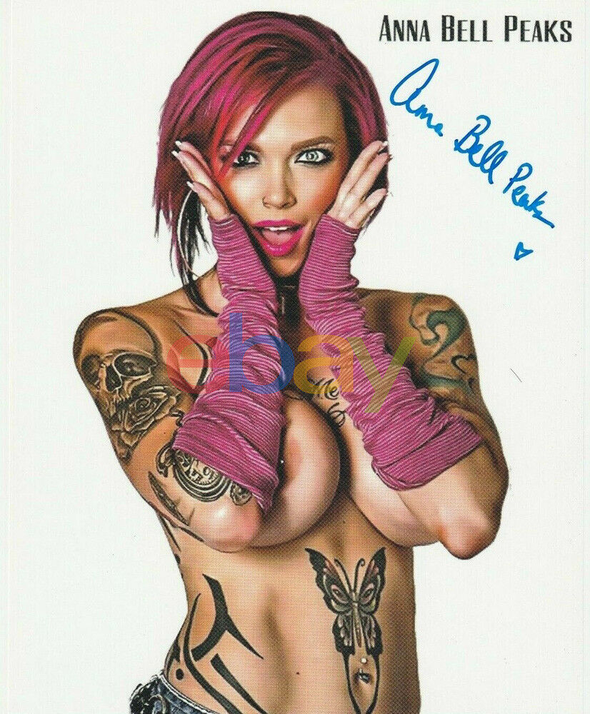 Anna Bell Peaks signed 8x10 Photo Poster painting autograph model reprint