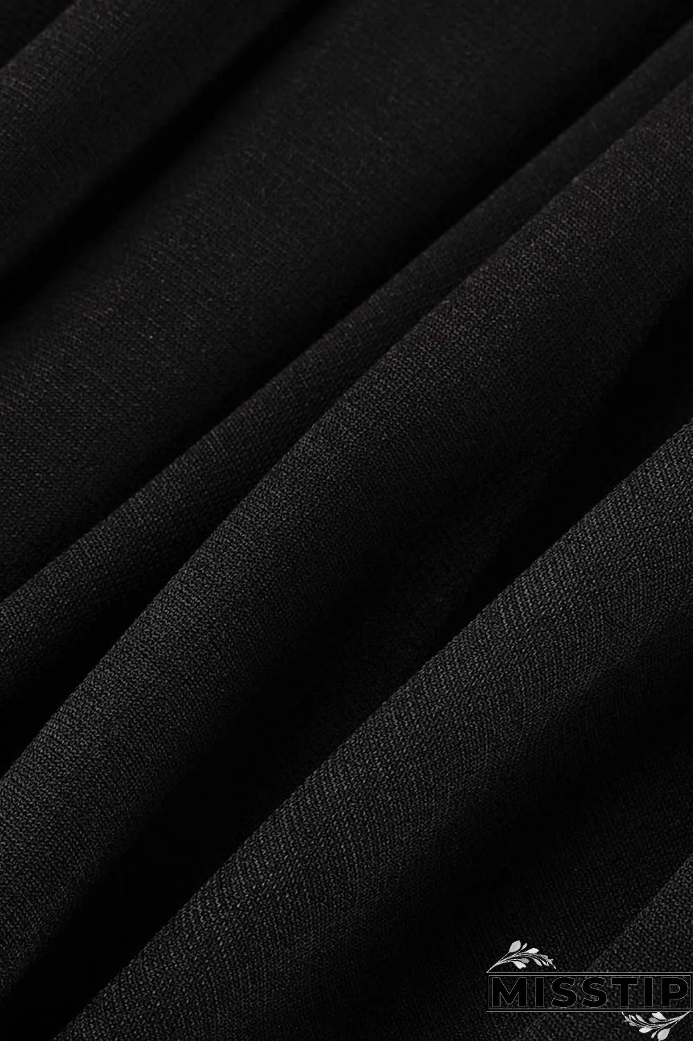 Black And White Casual Print Patchwork Turn-back Collar Long Sleeve Plus Size Dresses