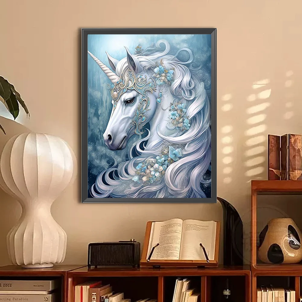 Diamond Painting - Full Round Drill - Unicorn(Canvas|30*40cm)
