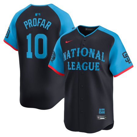 Men's National League Jurickson Profar  Navy 2024 MLB All-Star Game Limited Player Jersey