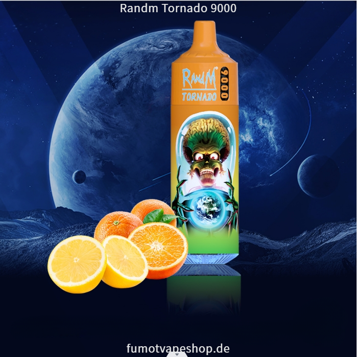 Randm Tornado 9000 Zitrone&Limette  fumotvapeshop