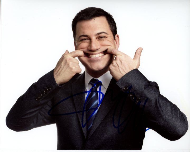 JIMMY KIMMEL Signed Autographed Photo Poster painting