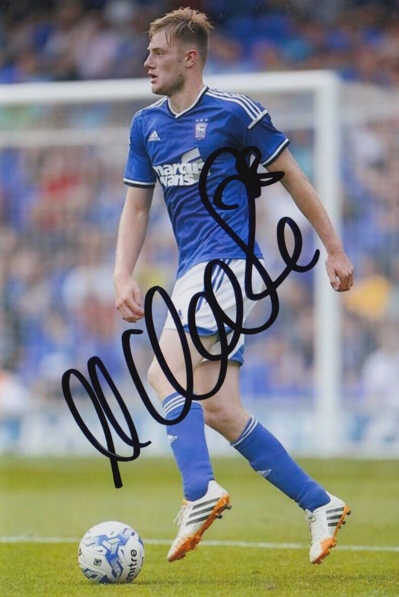 MATTHEW CLARKE SIGNED 6X4 Photo Poster painting - IPSWICH TOWN FOOTBALL AUTOGRAPH.