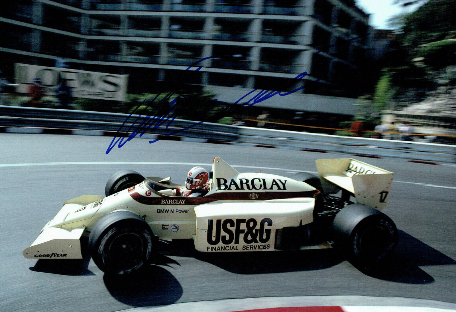 Marc SURER SIGNED 12x8 Autograph Photo Poster painting AFTAL COA Arrows BMW Monte Carlo MONACO