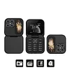  2024 New Mini Flip Mobile Phone 2 SIM Card Small Display Foldable Cell Phone