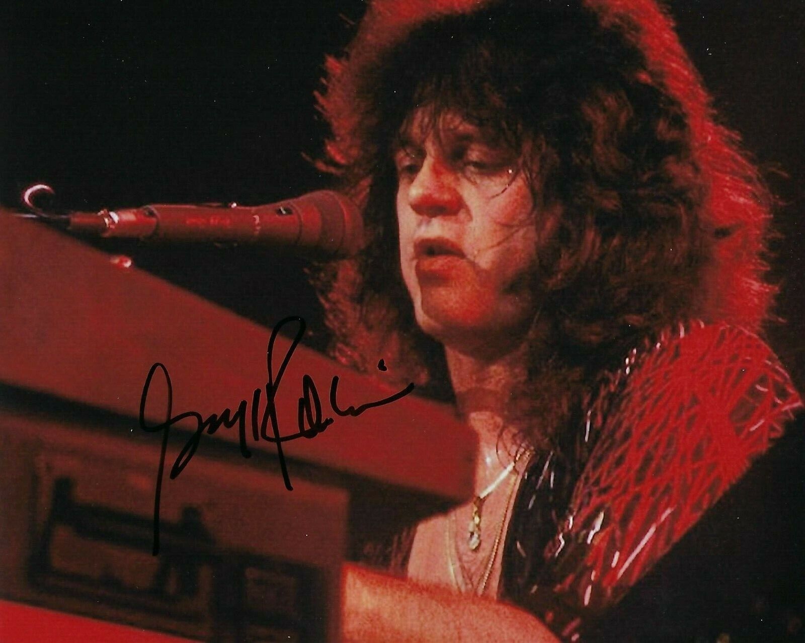 GFA Journey & Santana Keyboardist * GREGG ROLIE * Signed 8x10 Photo Poster painting G9 COA