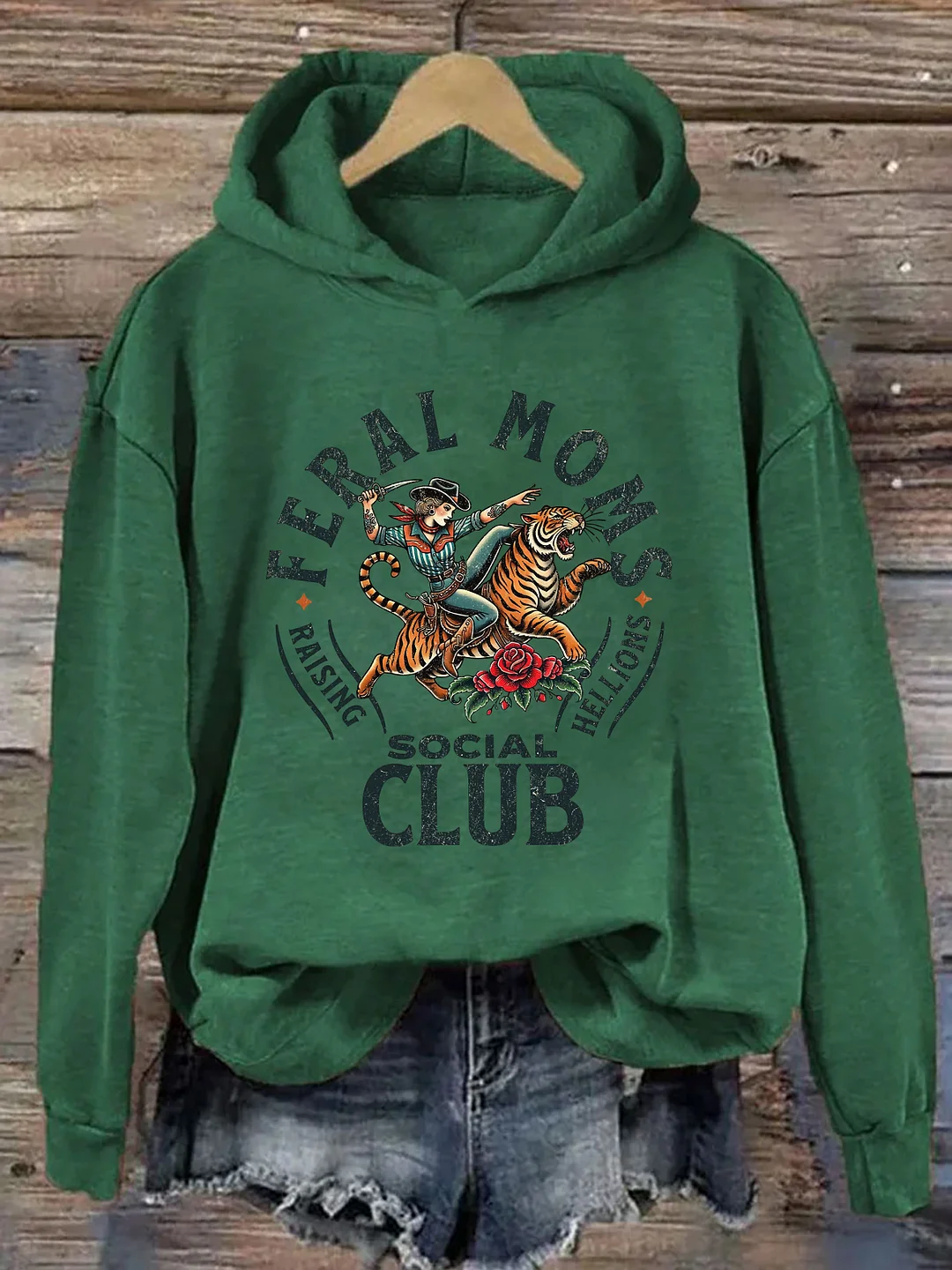 Feral Moms Social Club Hoodie