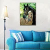 Diamond Painting-5D Full Round Drill Horses