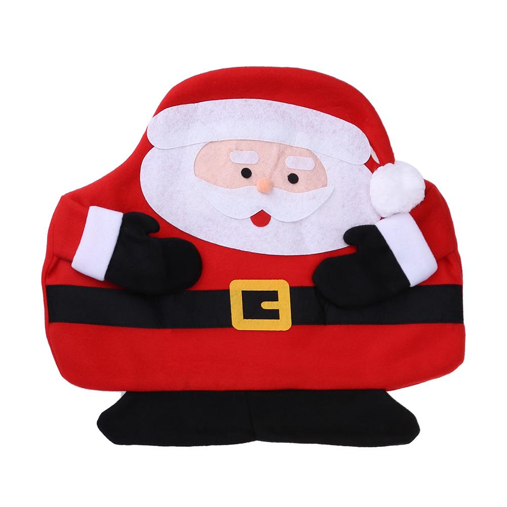 

Christmas Theme 2 Layers Santa Claus Pattern Table Mat with Napkin, 501 Original