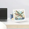 5D DIY Partial Special Shaped Drill Dragonfly Diamond Painting With Frame Decor 19.2x19.2cm