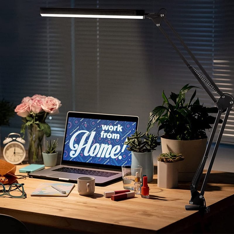 Foldable LED Long Arm Desk Lamp For Work