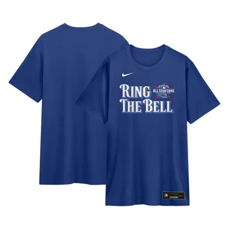 Men's 2026 MLB All-Star Game Nike Royal Authentic Collection Ring The Bell Tri-Blend Dri-FIT T-Shirt