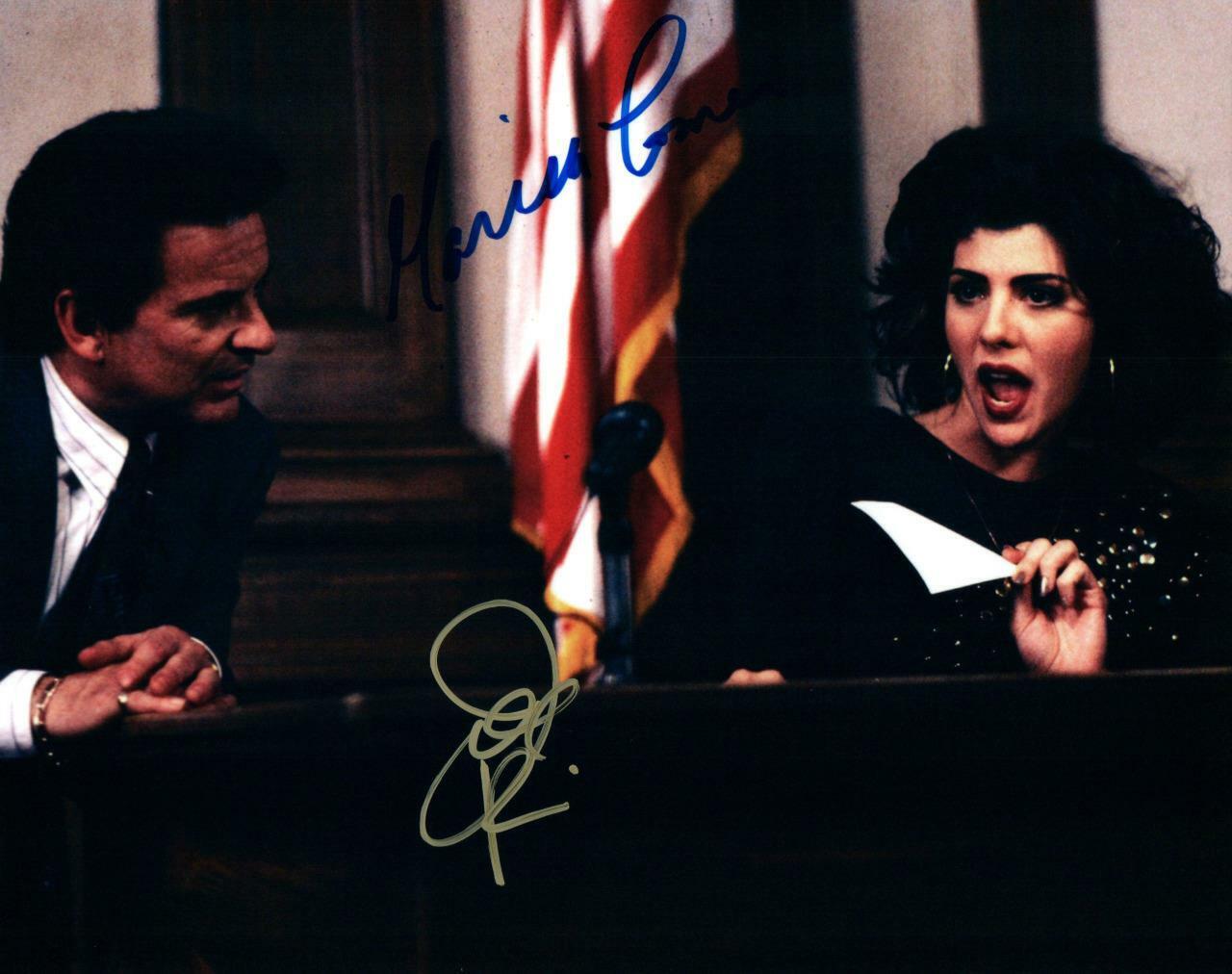 Joe Pesci Marisa Tome autographed 8x10 Picture signed Photo Poster painting and COA