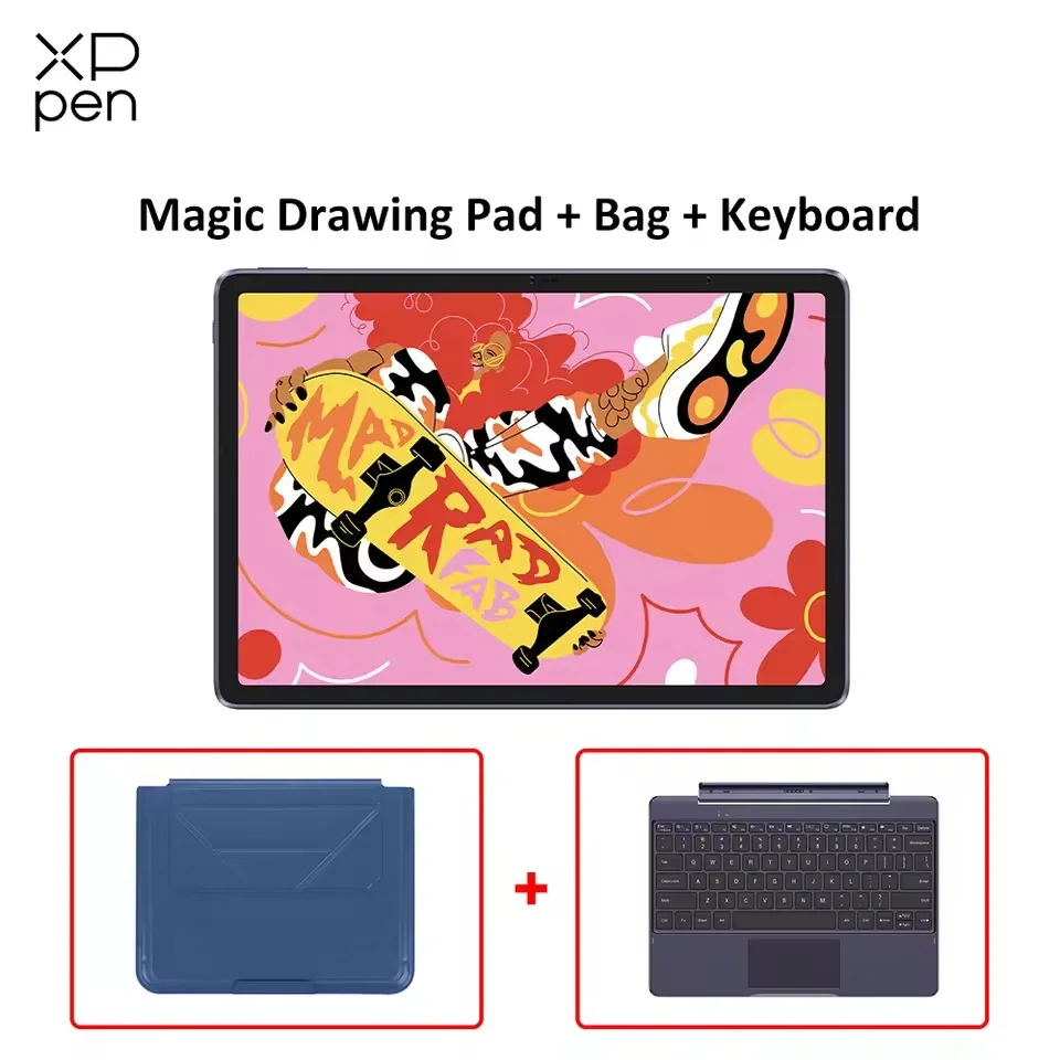 XPPen Magic Drawing Pad 12-calowy tablet z systemem Android Pad Rozdzielczość 2K 16384 Poziomy ciśnienia 8 GB 256 GB Tablet graficzny do rysowania Monitor