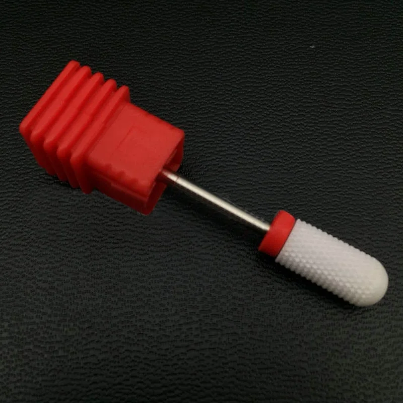 1pcs Ceramic Milling Cutter Nail Drill Bits Electric Manicure Drills Pedicure Mill Bits Machine Files Nail Art Tools Equipment-Nail Inspo