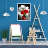Diamond Painting-DIY Full Round Drill Valentine Love Rose