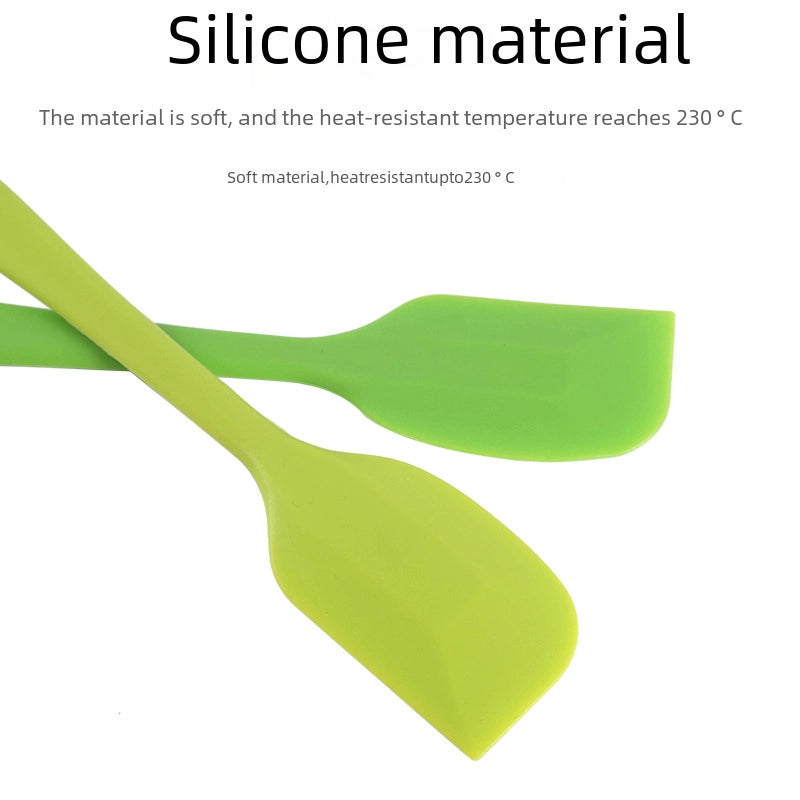 Silicone Kitchen Baking Tools Silicone Integrated Scraper Small Size Cake Cream Butter Jam Baking Scraper