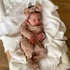 20" Reborn Asleep Baby Girl Simuni Real Lifelike Silicone Vinyl Body Reborn Doll, Looks Really Cute - RBBI-Myrebornbabydoll&reg; Myrebornbabydoll&reg;