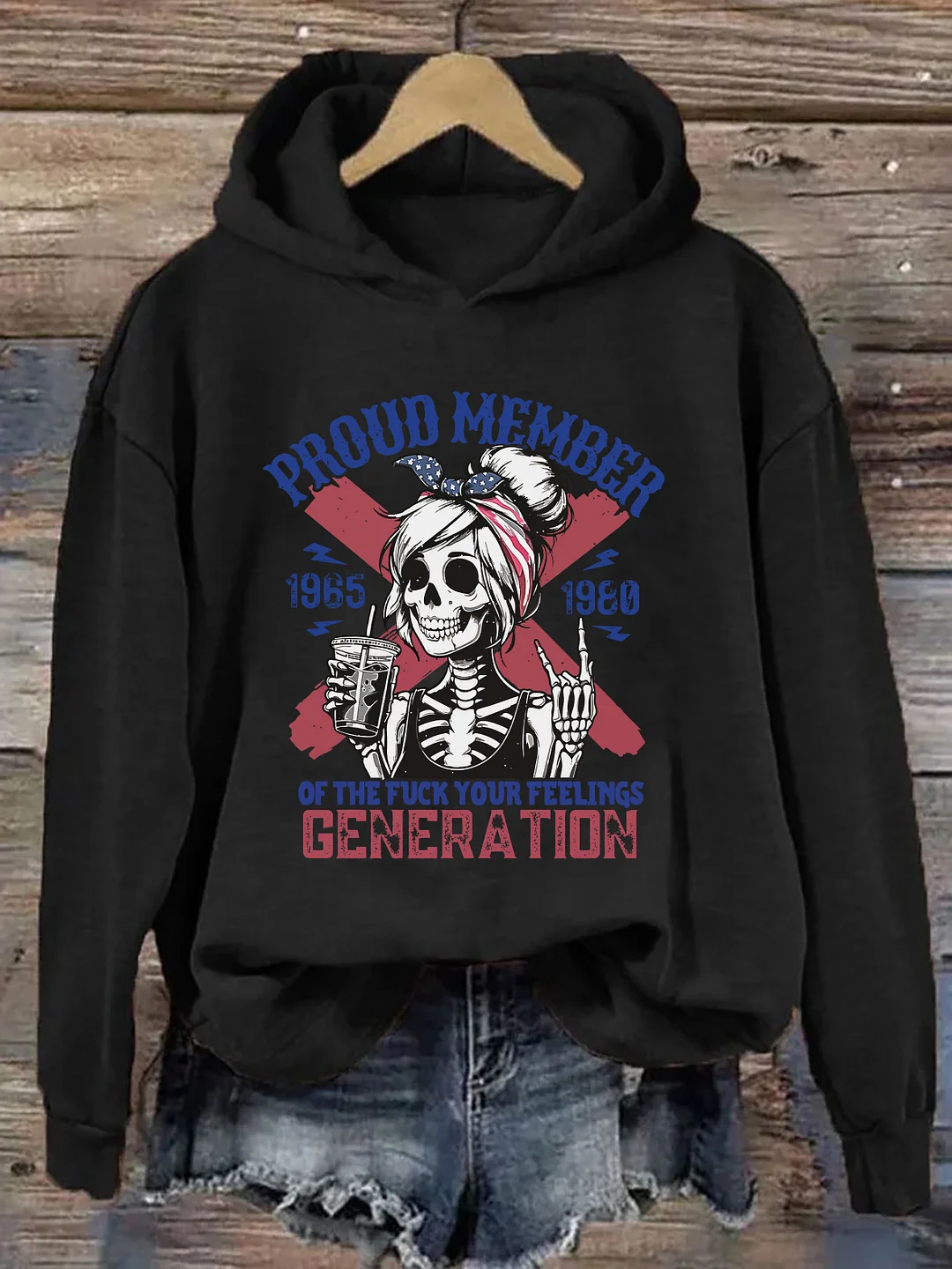 Gen X Halloween Hoodie
