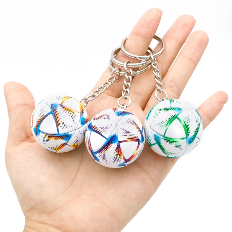 Casual Multicolor Imitation Leather Women's Keychain