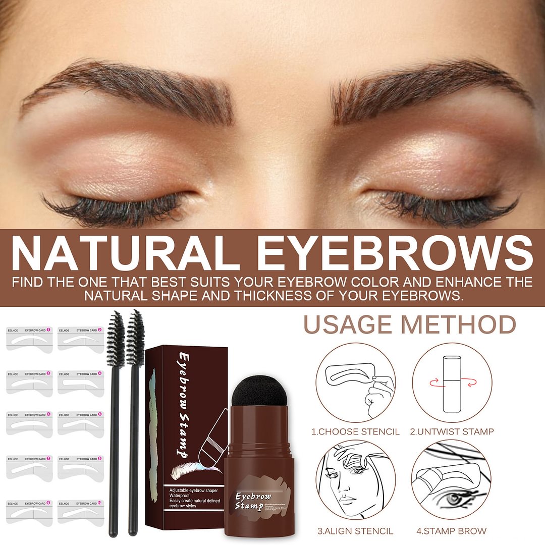 🔥🔥  Perfect Brows Stencil & Stamp Kit - Free Shipping 🔥