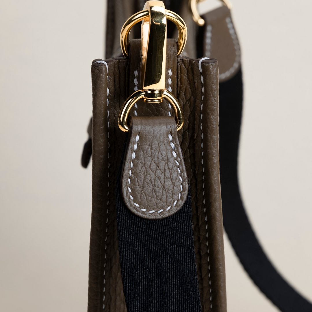 Evelyne mini Clemence 18 etoupe GHW