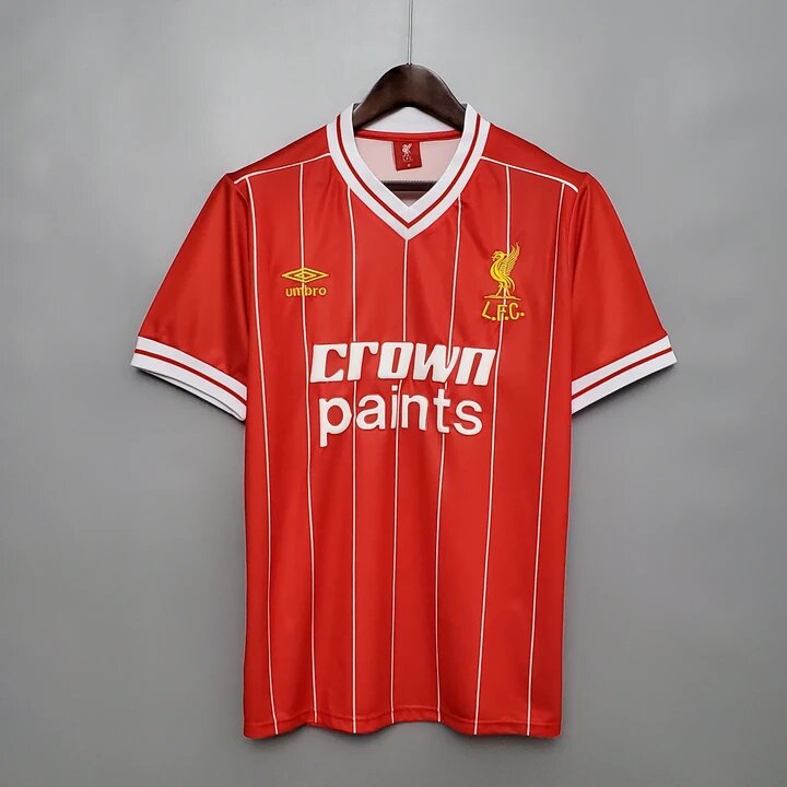Liverpool Maillot Rétro 1984 Maillot De Fou, site maillot de foot pas cher