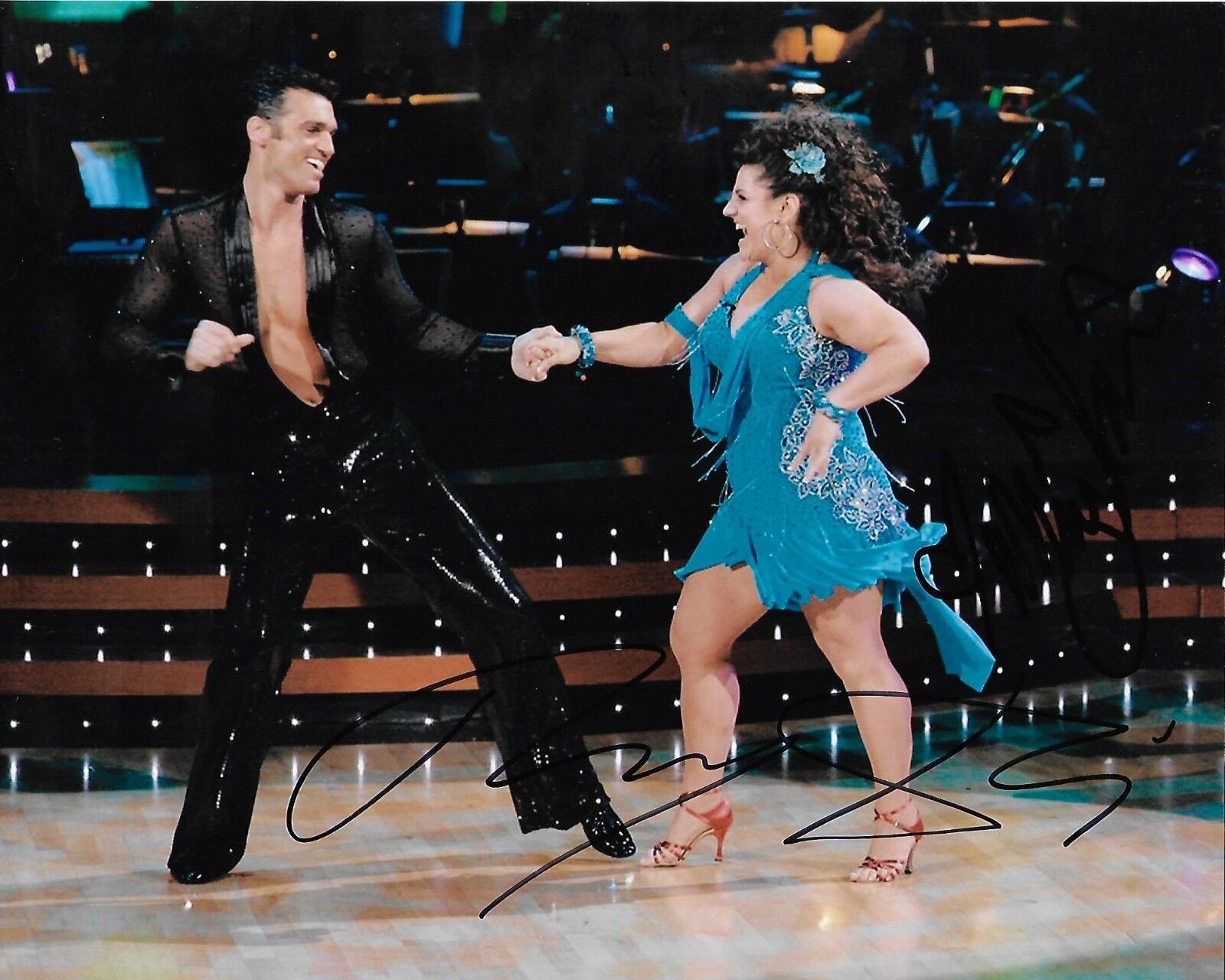 DANCING WITH THE STARS AUTOGRAPHED Photo Poster painting SIGNED 8X10 #4 MARISSA WINOKER TONY