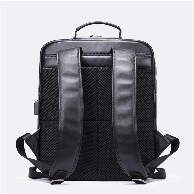 Mens Large Capacity Travelling School Backpacks With USB Charging Port