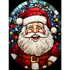 Diamond Painting -DIY Round Drill Santa