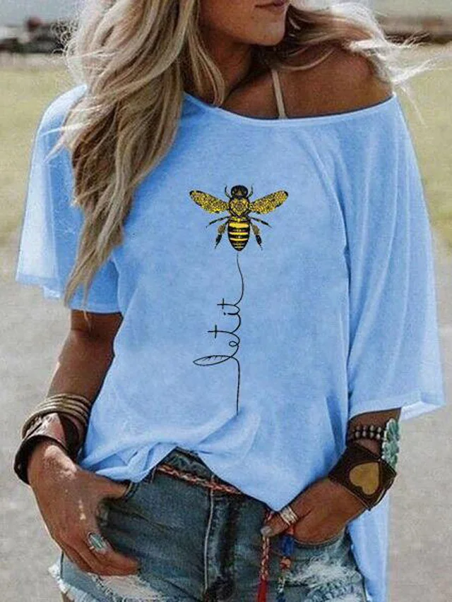 Women's Bee Printed Blouse