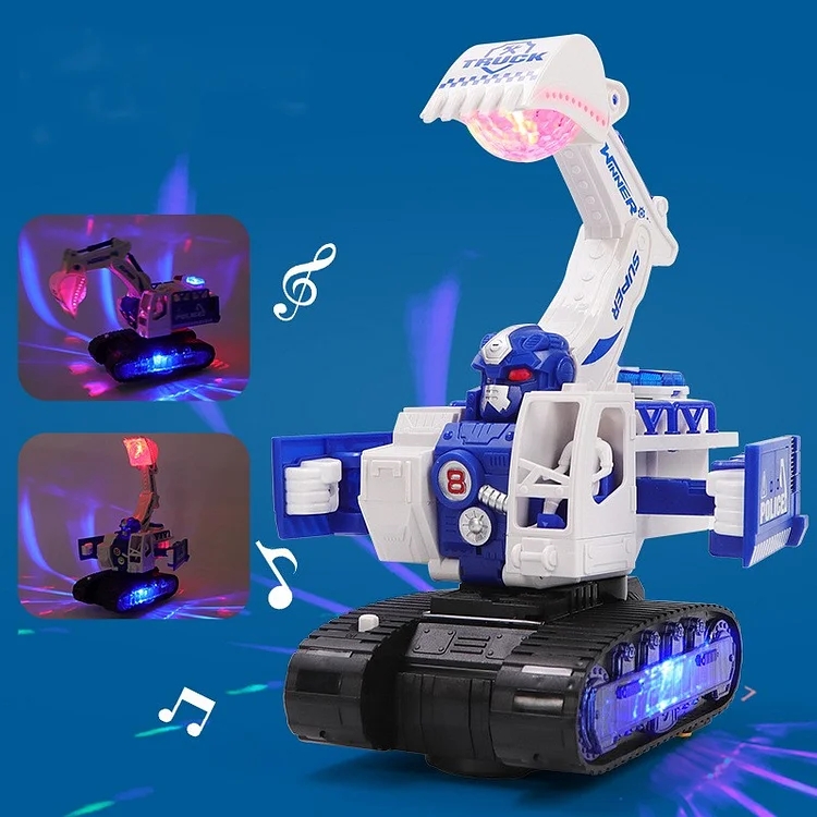 Dancing Transforming Digger Toy