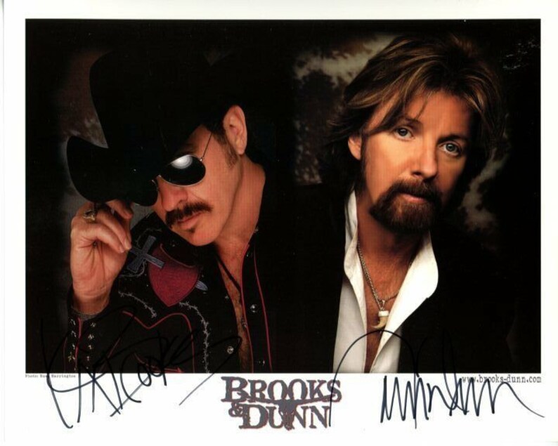 Kix brooks & ronnie dunn signed autographed Photo Poster painting