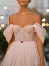 Off-The-Shoulder Wedding Midi Dress