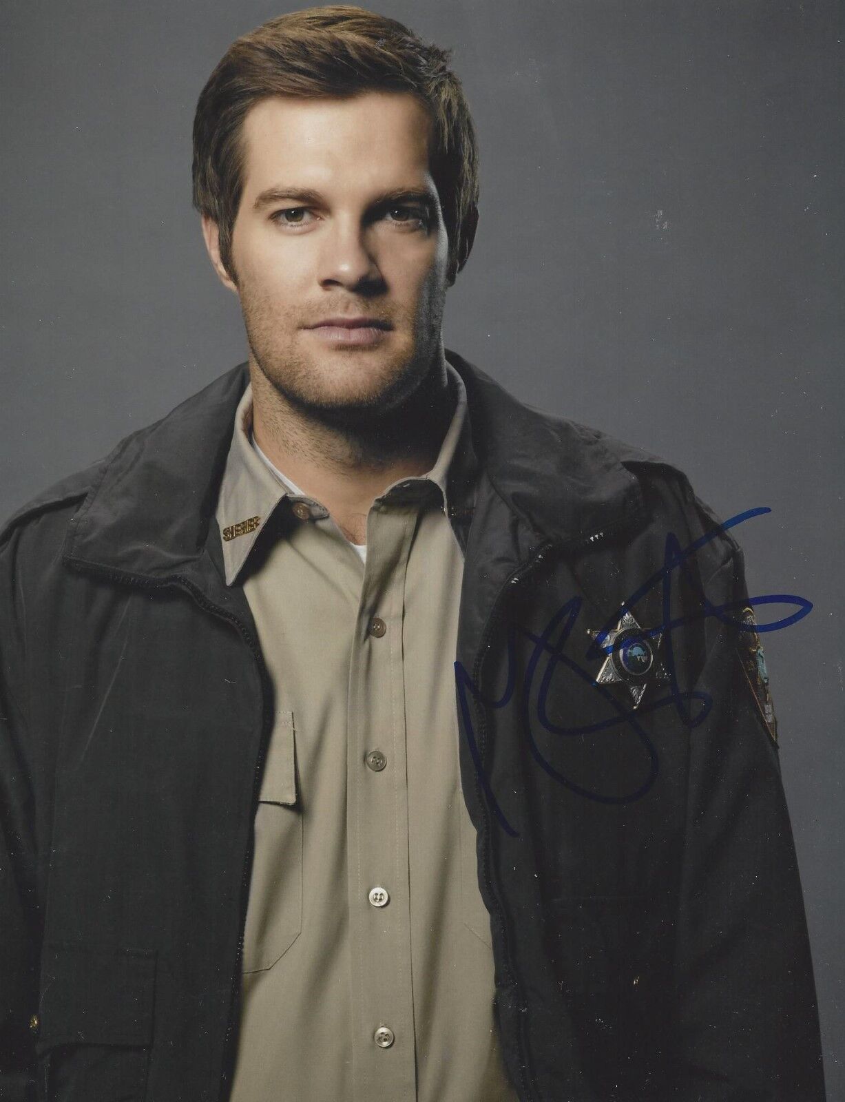 Geoff Stults Autographed 8x10 12 Strong Shipping A178