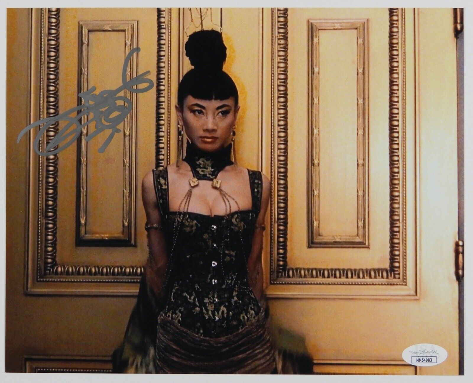 Bai Ling Autograph JSA 8 x 10 Signed Photo Poster painting