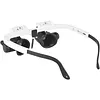 Magnifying Glasses for Hobbies Magnification 8x 15x 23x Headband Magnifier with 2 LED Lights for Reading Watch and Electronic Repair