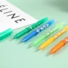 12 Colors Erasable 0.5/0.7mm Gel Pen Set Eraser Temperature Control School Season Student Office Stationery