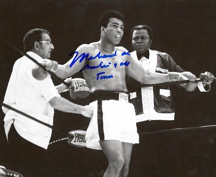 MUHAMMAD ALI Signed Photo Poster paintinggraph - World Heavyweight BOXING Champion - preprint