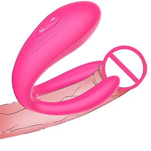 Couple Vibrator Triple Vagina Stimulator With Wireless Remote Control