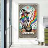 (45*75cm)Skeleton Witch - Full Square Drill Diamond Painting