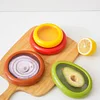 Silicone Film Fruit Storage Box Sealed Fresh Preservation Box for Fridge (4Pcs)