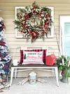 [🌲Christmas Special Price] 💖Holiday wreaths with berries and bells-mysite-Adracos