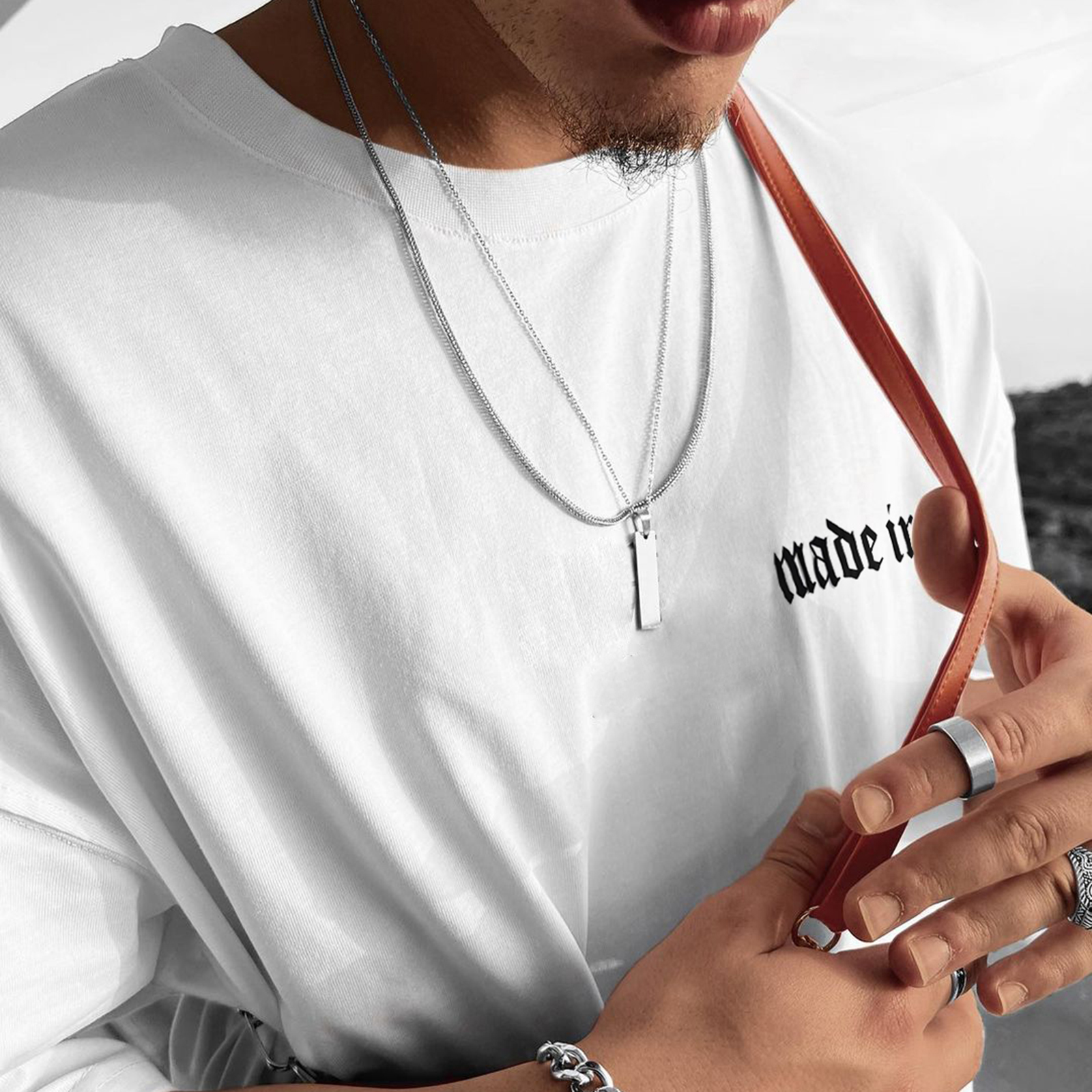 OVERSIZE MADE IN HELL TEE