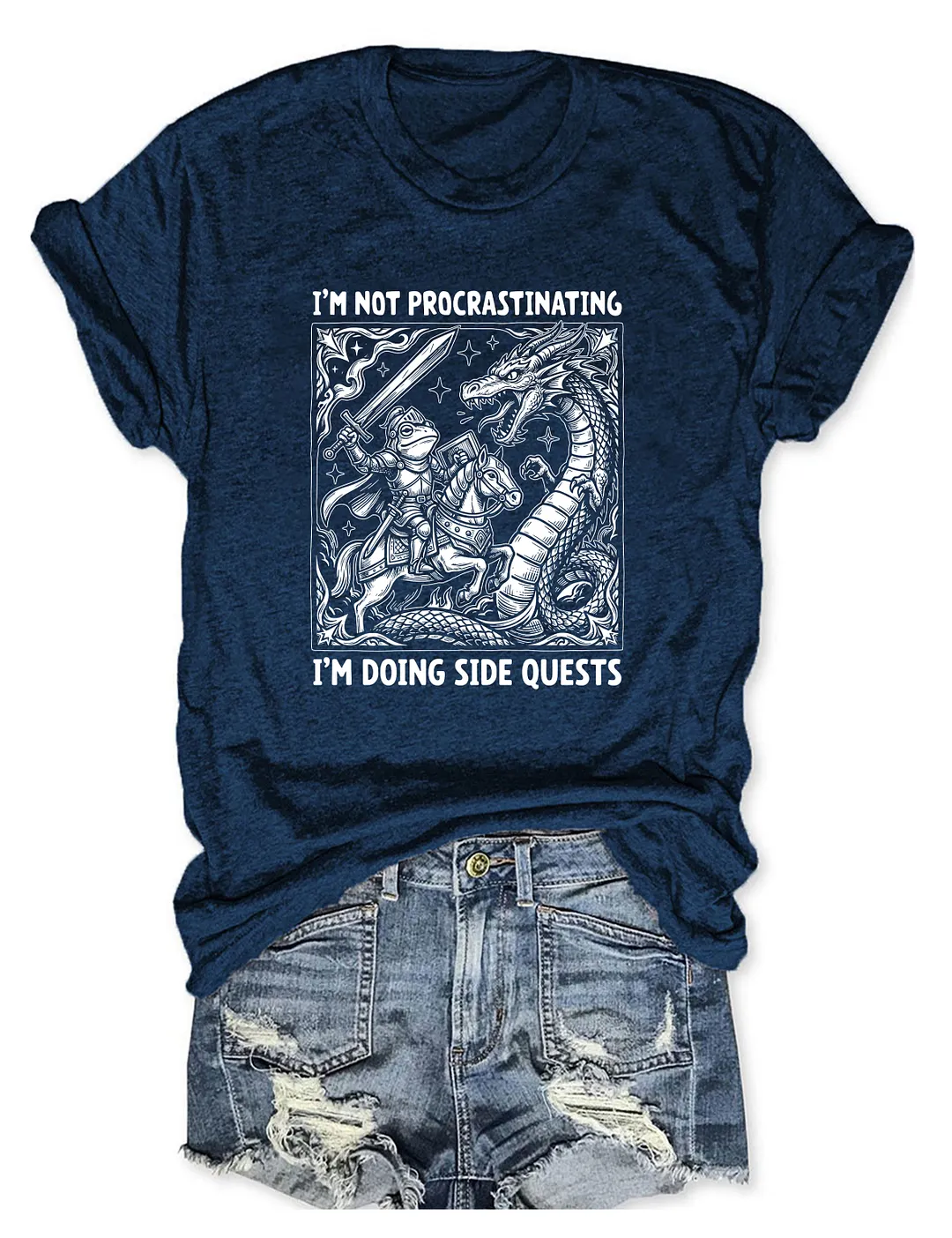 I'm Not Procrastinating I'm Doing Side Quests T-shirt