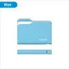 Carcasa SSD, estilo carpeta USB 3.2 Gen2 10Gbps a NVMe PCI-E M.2 SSD, carcasa de disco duro externo M.2 para MacBook, laptop, iPad, Android, iPhone 15、iPhone 16、iPhone 17